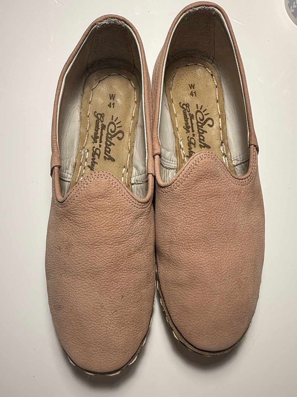 Women’s Sabah Slip ons - pale pink size 41 (9) - Picture 7 of 8